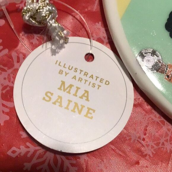 Mia Sabine threshold Christmas ornament - Picture 3 of 3